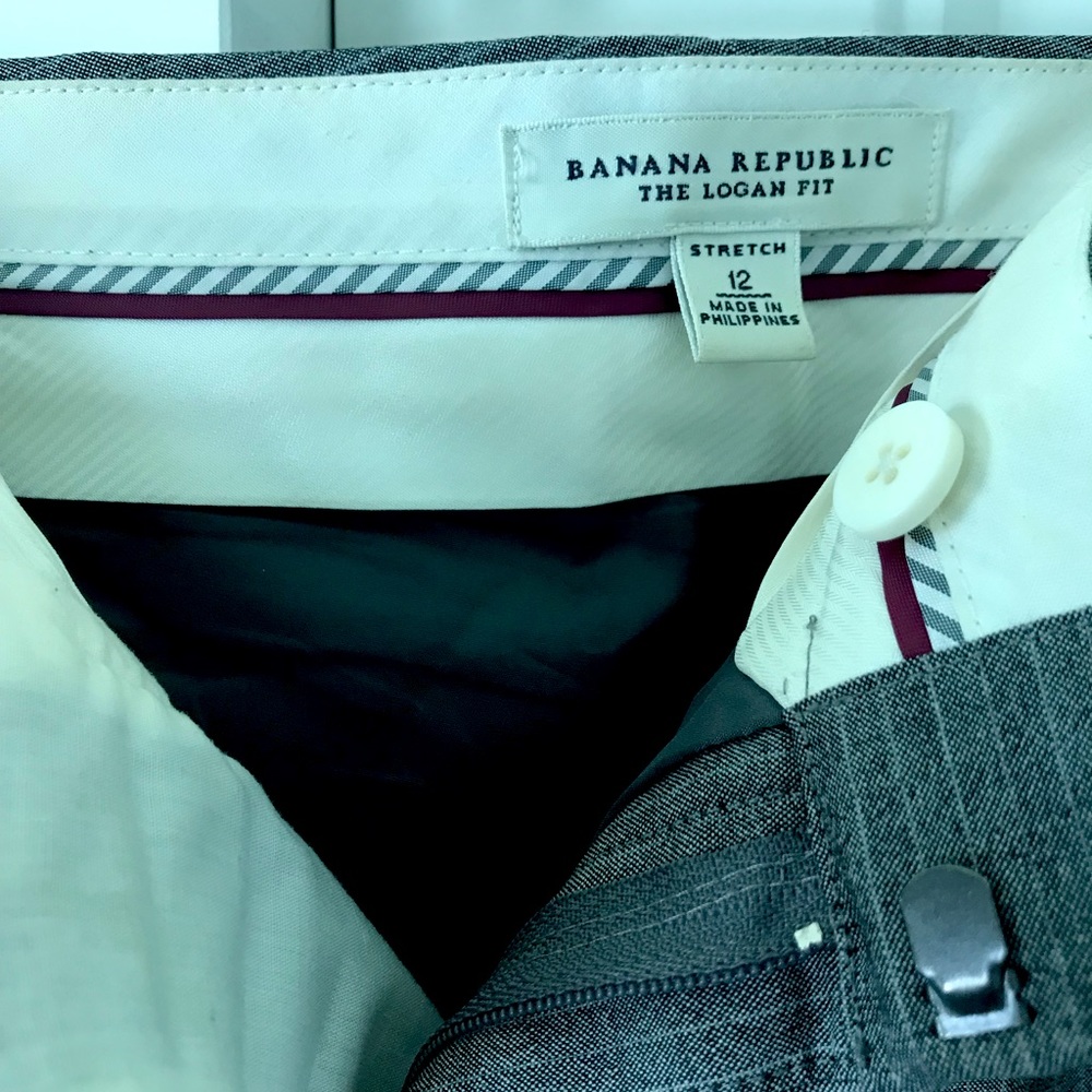 Banana Republic Logan Fit Trouser Size 12